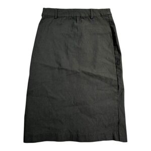 Color Swatch Women Charcoal Gray Trousers Pants Style HWS1099 Size S